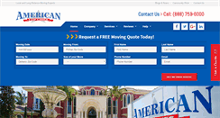 Desktop Screenshot of americanvanlines.com